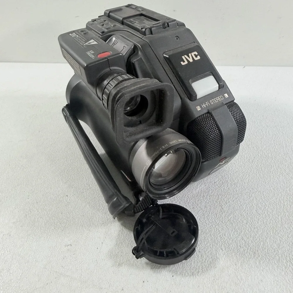 JVC GR-SX90U Compact Super VHS VHS-C Camcorder Video Camera AS IS UNTESTED